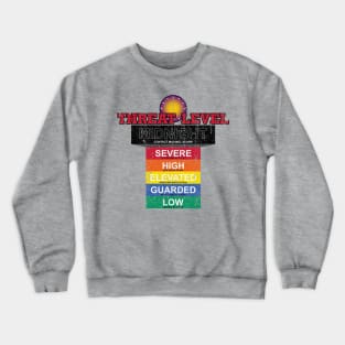 Threat Level Midnight Chart Crewneck Sweatshirt